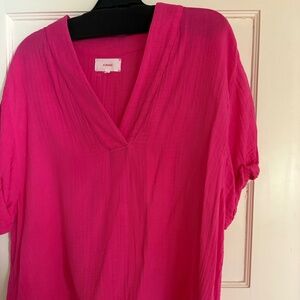 Xirena Avery bright pink size L EUC
